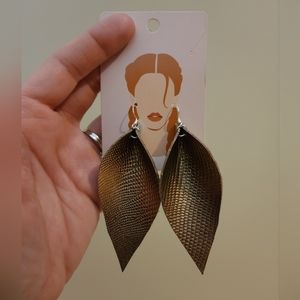 Handmade Leather Earrings